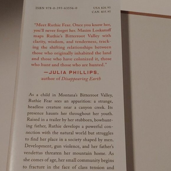 3/$13 Ruthie Fear by Maxim Loskutoff hardcover book 2020 - Picture 3 of 7